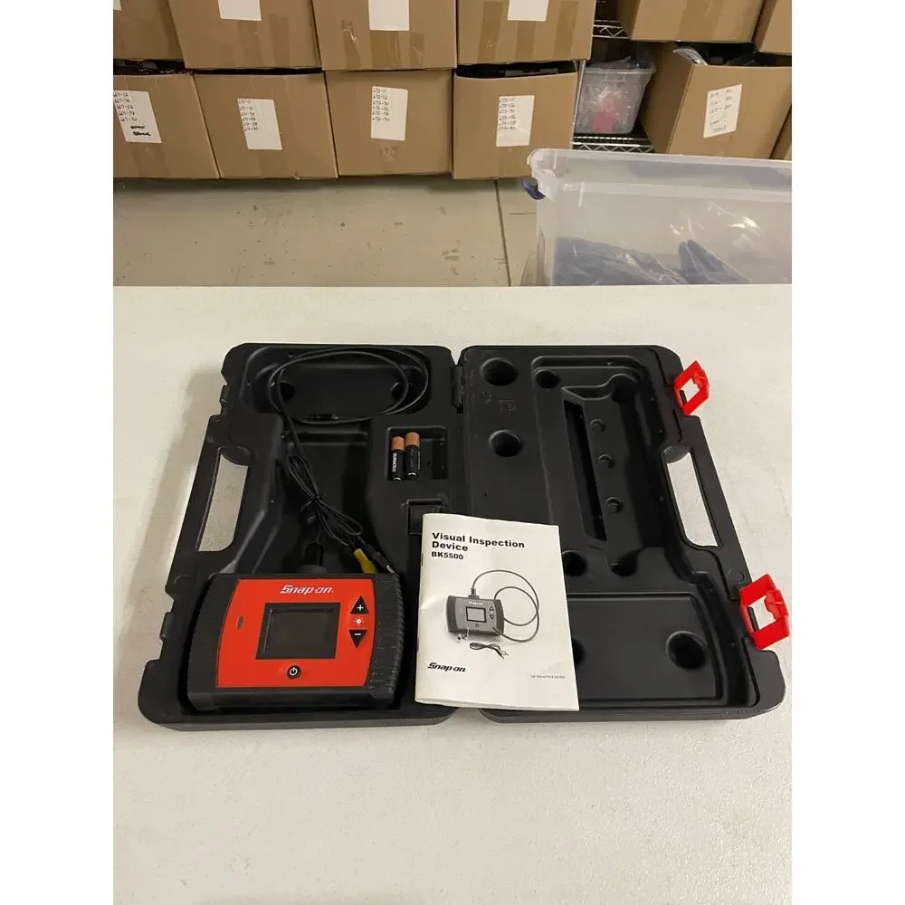 Snap-On BK5500 Viewing Inspection Camera Bore Scope with Case & Manual